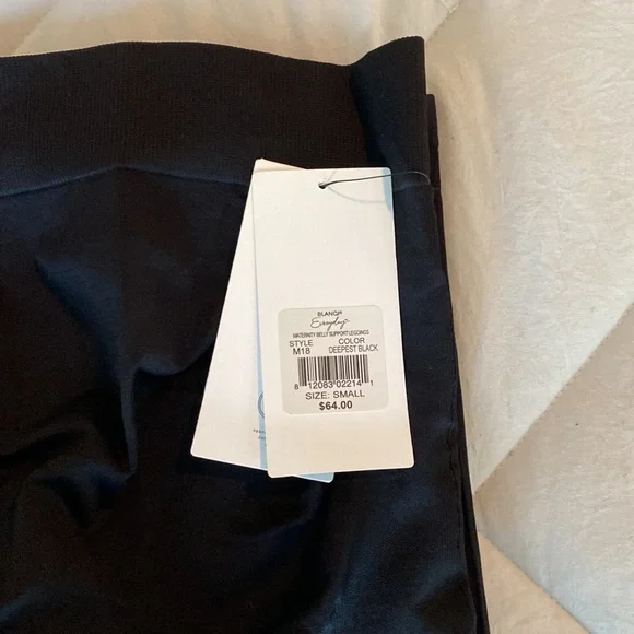 BLANQI Black Maternity Leggings - Picture 7 of 8